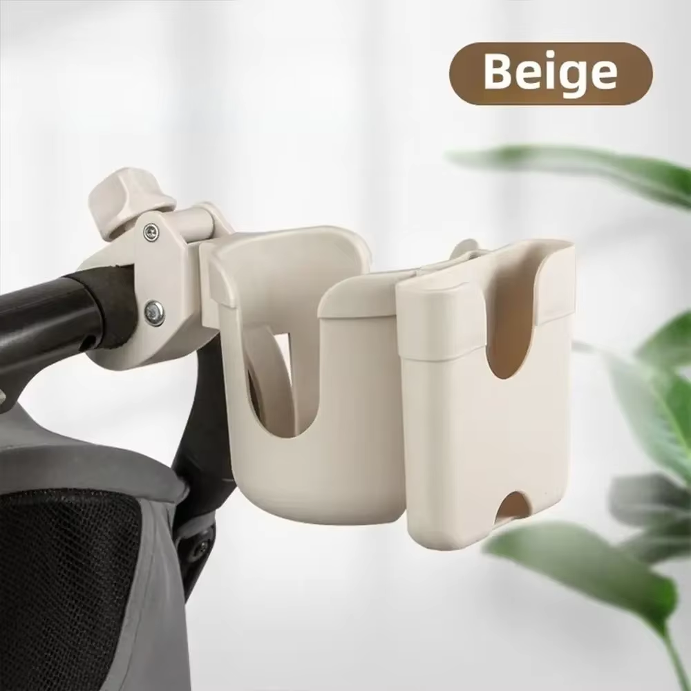 Infant Car Seat Cover - Cochecito de bebé, portabotellas para taza